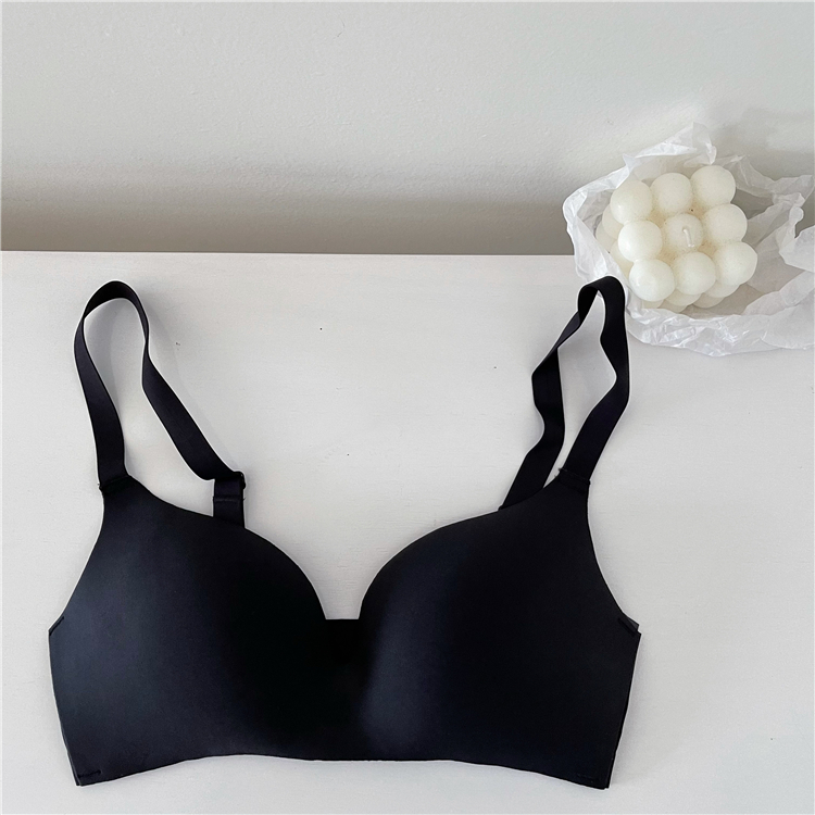 Real price real shot seamless underwear thin bra no steel ring breathable small chest gathered bra