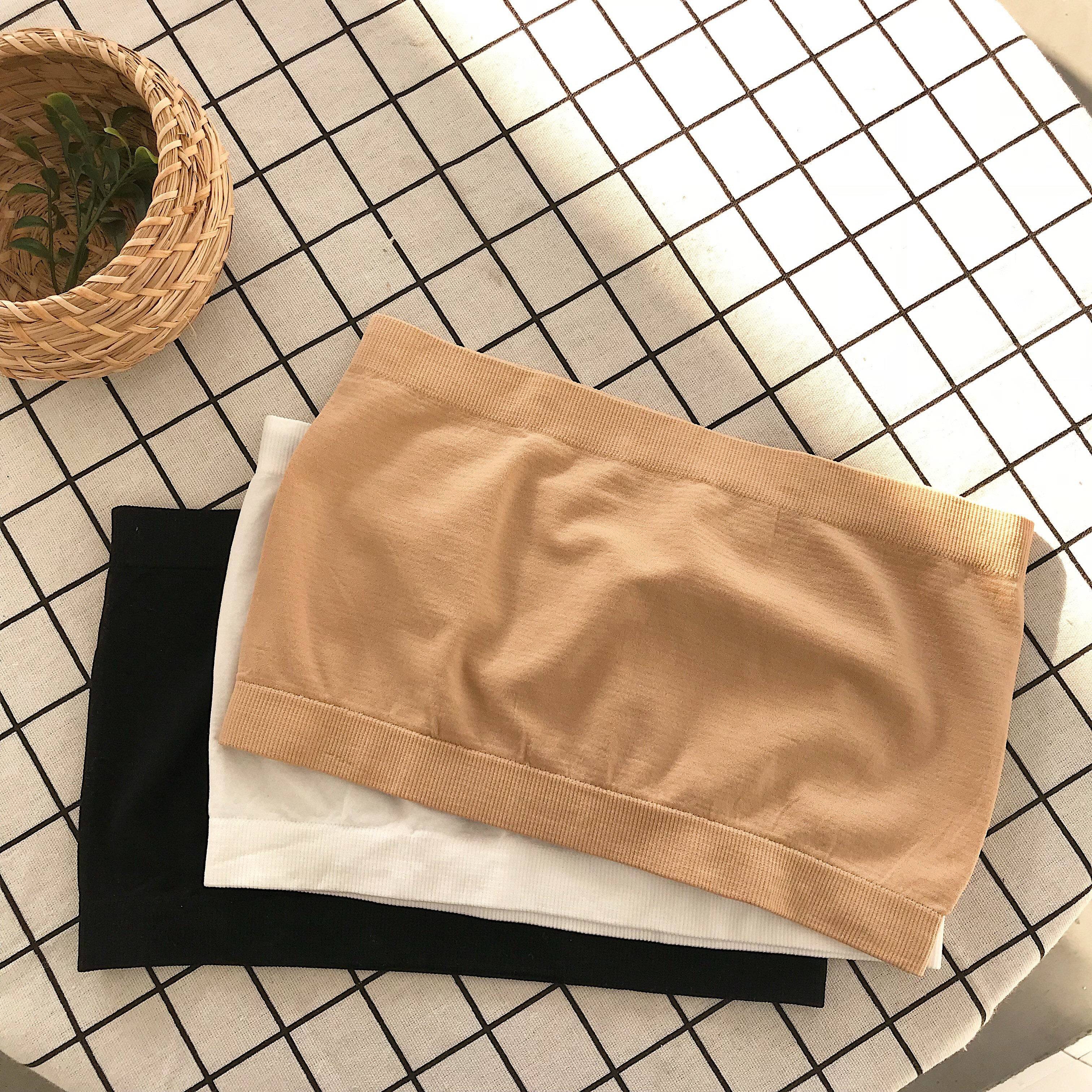 Real price, real shot, seamless and traceless one piece bra