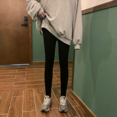 Real price real auction avocado moisturizing velvet autumn and winter Plush thickened Leggings Leggings