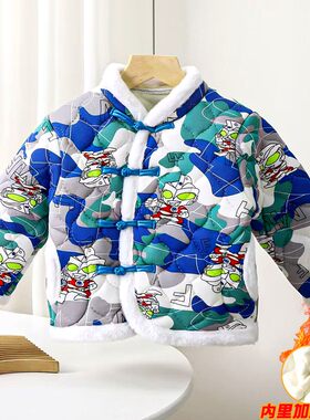 女童大花袄棉袄拜年服冬2027新款