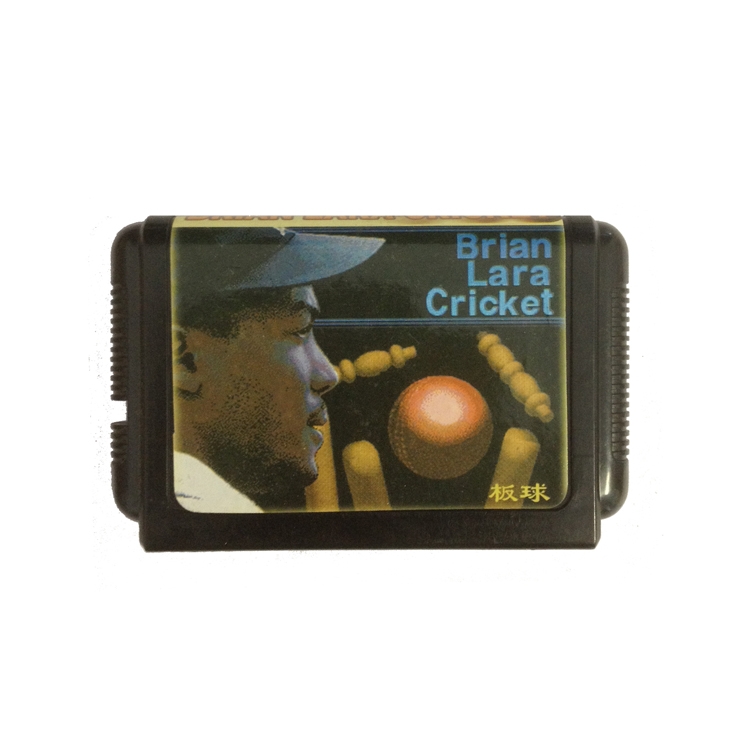 现货秒杀经典热销世嘉 SEGA 16位MD 电视游戏机黑卡带 布莱恩板球