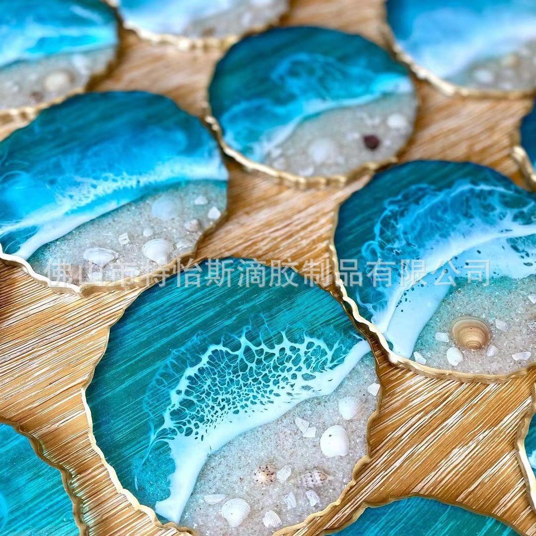 源头工厂滴胶贝壳海洋杯垫餐垫隔热垫茶托家用创意亚马逊制定LOGO,节庆用品/礼品,文化创意杯垫/餐垫,淘宝优惠券,粉丝福利购,淘宝优惠卷