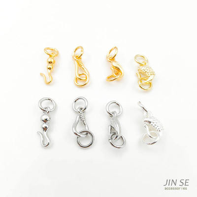 鲤鱼海豚双圈连接扣diy饰品配件