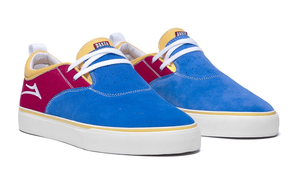 LAKAI x BAKER联名系列翻毛皮滑板鞋莱卡