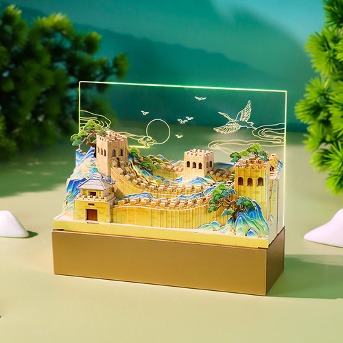 万里长城3D立体纸雕2026年台历