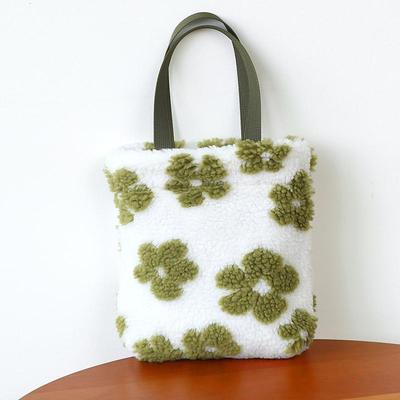 布奏毛绒毛毛包羊羔绒包包