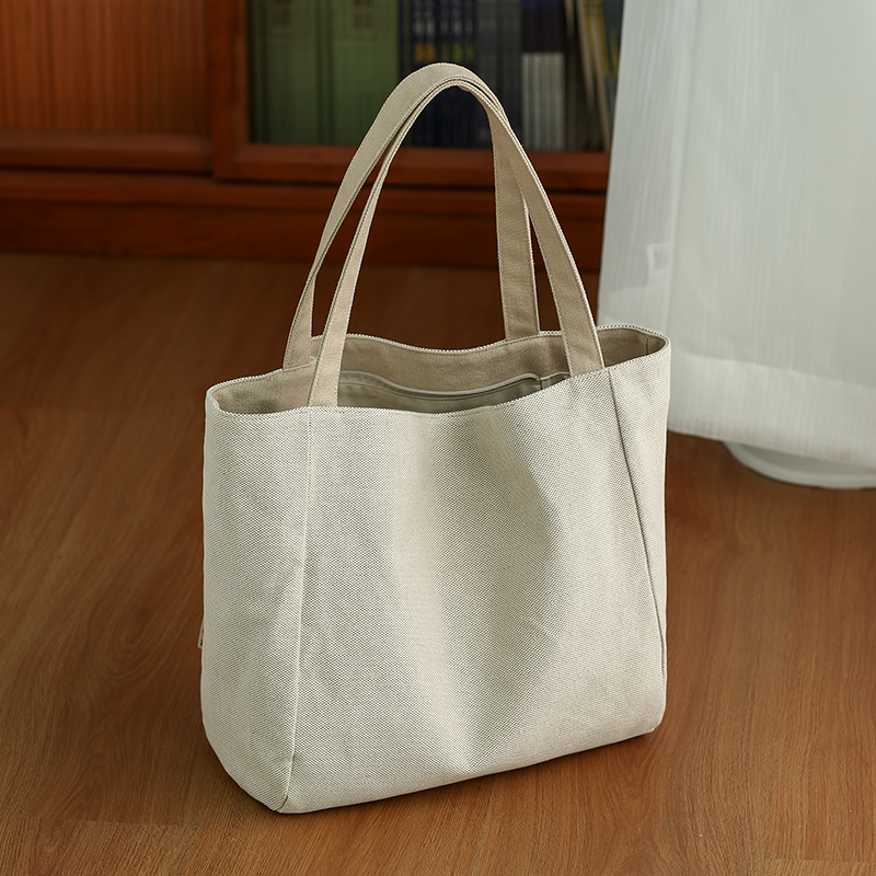 布奏麻布包单肩女士包包托特包