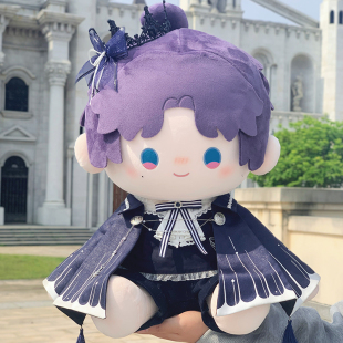 现货可奈造物绀蝶迷章15 40CM棉花娃衣原创无属性蝴蝶王子礼服