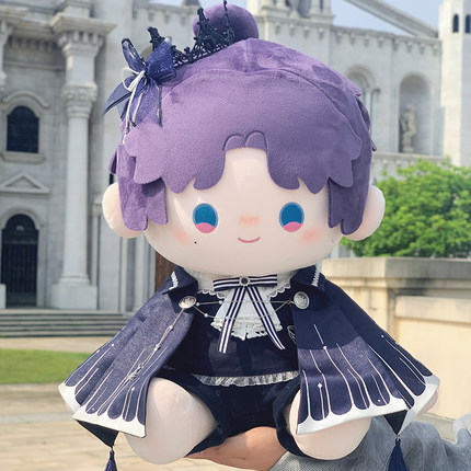 现货可奈造物绀蝶迷章15/40CM棉花娃衣原创无属性蝴蝶王子礼服