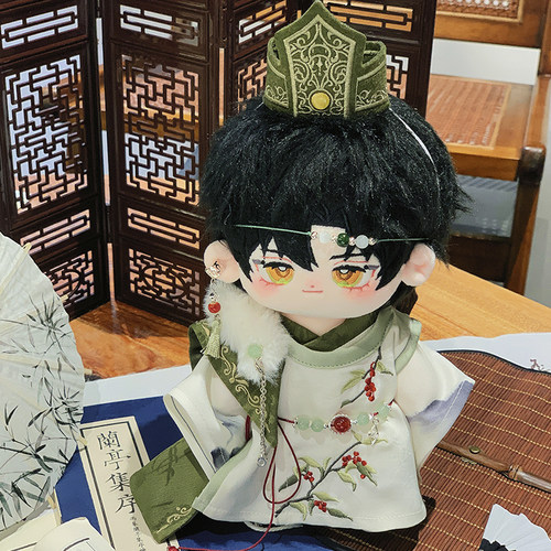 现货可奈造物玲珑骰20CM棉花娃衣古风原创毛绒玩具衣服国风无属性