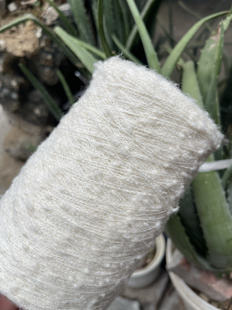 高比例羊毛豆豆 结子羊毛 蝌蚪纱 78%羊毛 柔软不扎 手编配线