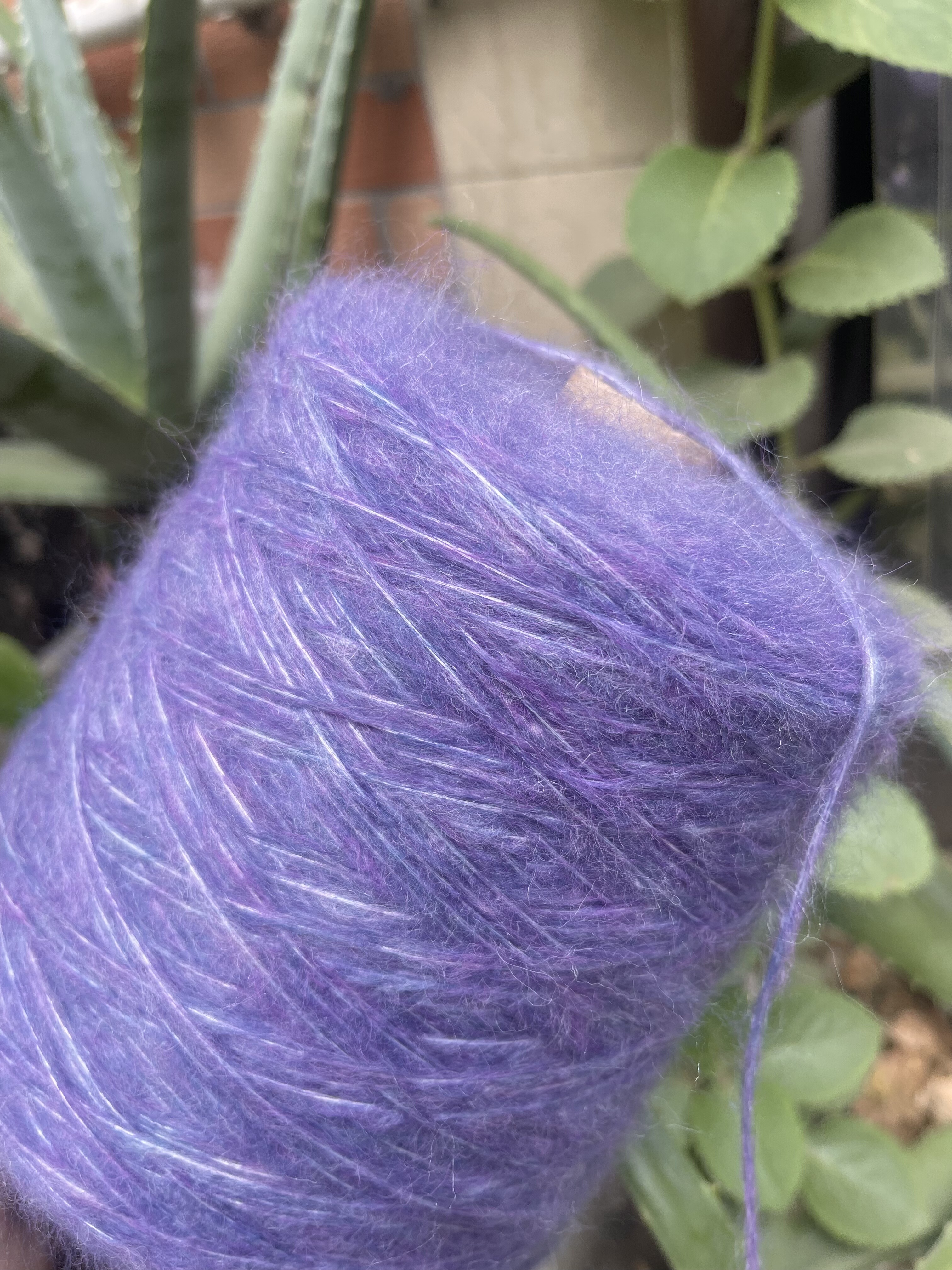 中粗彩色羊毛喷毛纱 特柔软空芯马海毛 手编毛衣 围巾线 保暖舒适