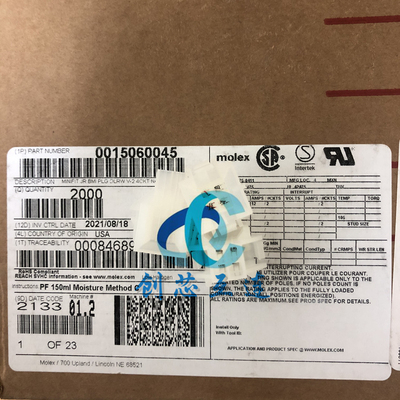 MOLEX连接器 15-06-0045 15060045 1506-0045 4.2mm间距 4pin胶壳