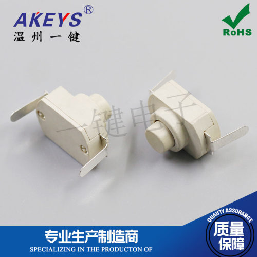 耐温两脚强光手电筒开关按钮自锁