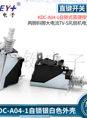 KDC-A04-1两脚斜脚大电流TV-5电暖器风扇机消毒柜油烟机电源开关