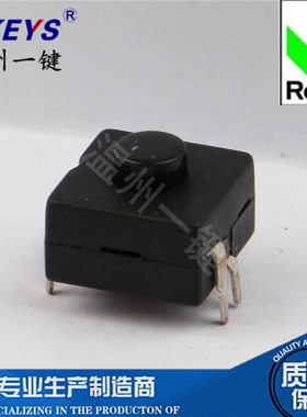 YT-1212-213F台灯手电筒开关LG-09B一开一关按钮自锁连接器