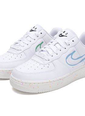 Nike Air Force 1 LOW 低帮休闲板鞋 女款 白蓝 HF5721-111