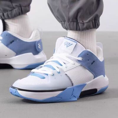 NIKE/耐克威少白蓝耐磨实战篮球鞋FD2336-104