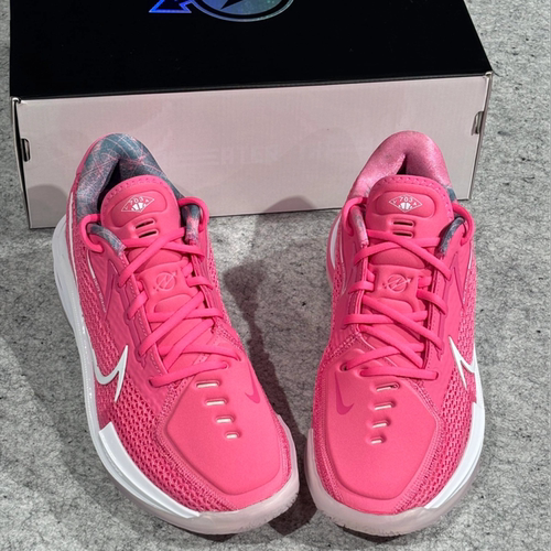 Nike Air Zoom G.T. Cut 1 篮球鞋 防滑包裹性支撑回弹 亚紫粉