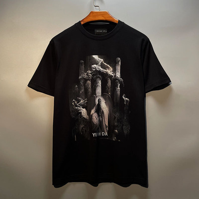 衣品达短袖潮通用复古T恤