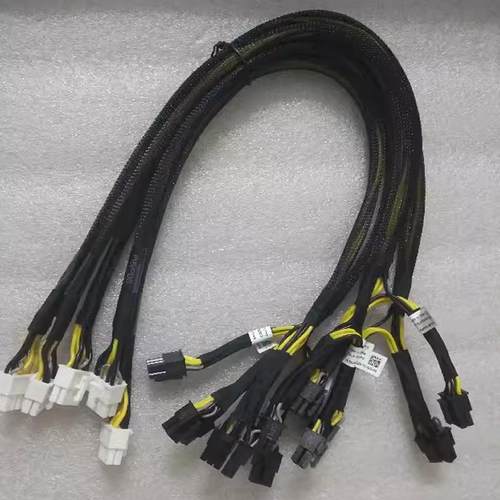 DELL戴尔R720 R730XD服务器显卡GPU供电线 8P转双8P 运算卡电源线