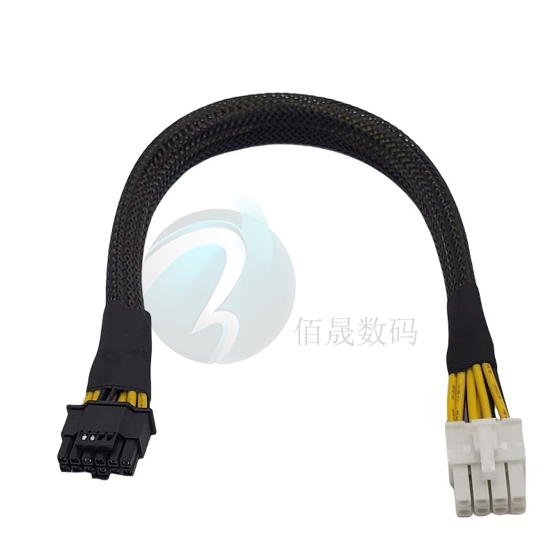 服务器16p显卡电源线 8p转12VHPWR 4090 4080供电线 PCI-E转接线