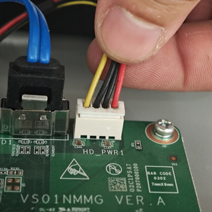 固态硬盘供电线4P 小四针转SATA 宇视nvr硬盘录像机电源线 HD_PWR