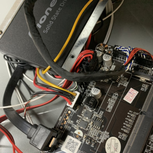 电脑一体机硬盘电源线 sata pwr数据线sdd固态硬盘供电线4P转SATA