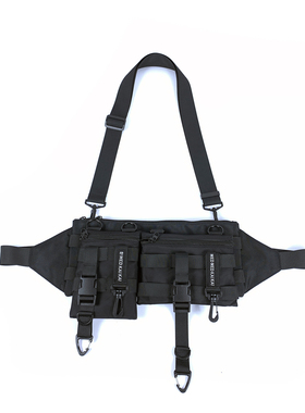 MEDKAI机能模块组合腰包可拆卸molle胸包尼龙斜挎包工装潮男背包