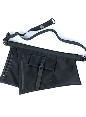 MEDKAI山本风暗黑围裙腰包男女国潮机能风小众不规则包尼龙斜挎包