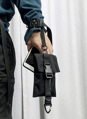 MEDKAI机能手机包男女手臂包手拿小挂包molle副包穿皮带腰包ins潮