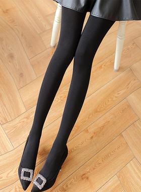 黑色打底裤袜女春秋冬季黑丝袜光腿神器压力瘦腿袜连裤袜