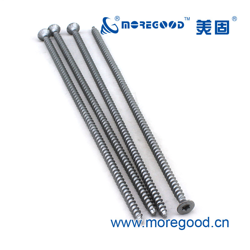 美固双沉头全螺纹木结构钻尾螺钉tp梅花槽木屋建筑梁柱连接加固