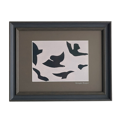 书房复古怀旧加厚卡纸刻字工艺