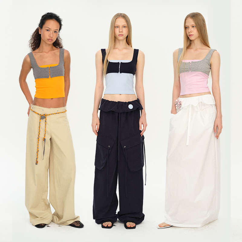 MovingMovingMoving 6/03 20:00 两件式钩扣抹胸工字背心