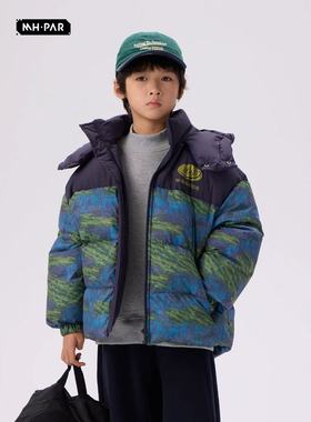 MHP麦哈派25年新款冬款男童女童儿童羽绒服保暖外套上衣