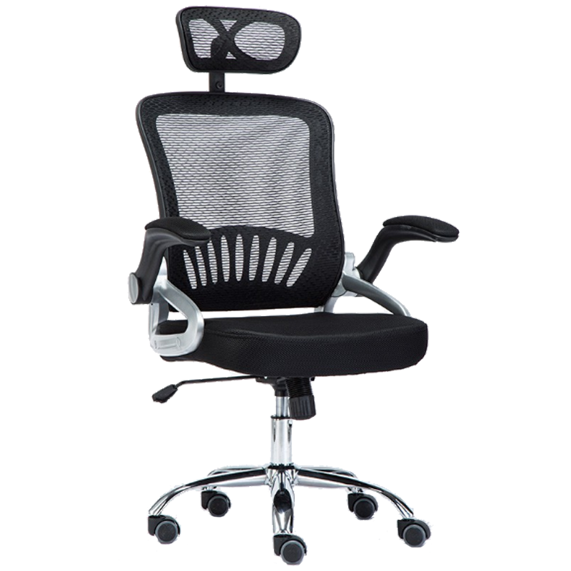 家用升降网布转椅软座椅电脑椅靠背椅子办公家具职员椅弓形会议椅
