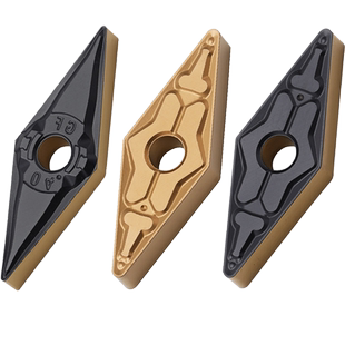 数控刀片VNMG160404 TM VNMG160408 GF菱形外圆刀粒加工钢件T9125