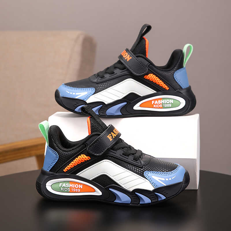 ABCkings男童皮面防水运动休闲鞋