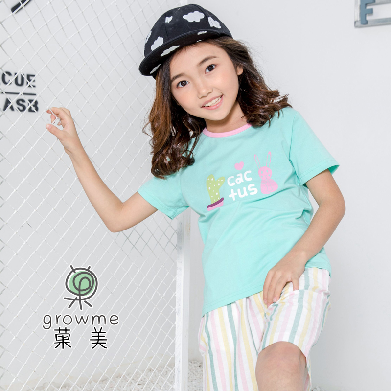 100%纯棉儿童短袖吸汗透气舒适家居服内衣套装夏季