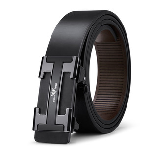 英皇保罗男士真皮皮带自动扣潮裤带纯牛皮正品新款内扣裤腰带