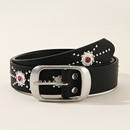 铆钉镶嵌复古美式 其它合金针扣金华其他 腰带皮带小众字均码