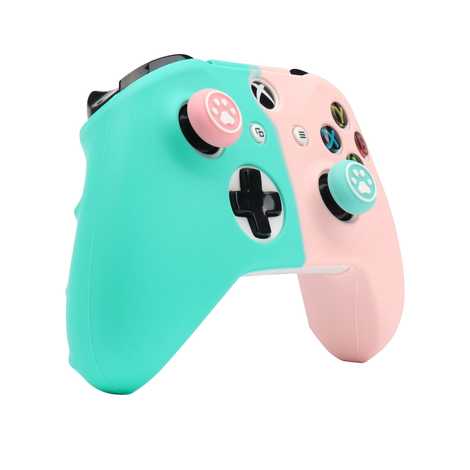 새로운 XBOX ONE 핸들 보호 커버 부드러운 실리콘 미끄럼 방지 내마모성 XONE 고양이 발톱 로커 캡 증가