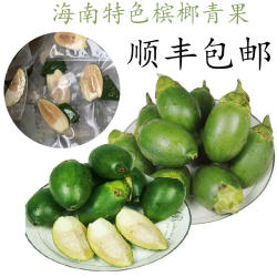 海南万宁槟榔青果真空独立包装嫩果现采现发顺丰包邮送蒌叶贝壳粉