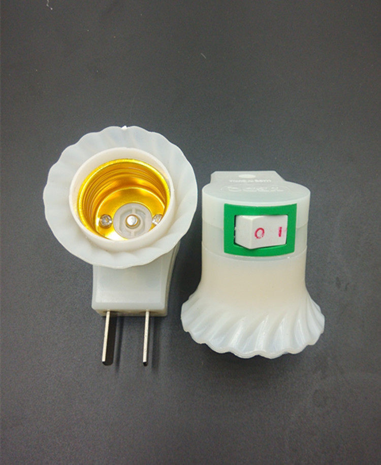 灯头插座带开关E27家用普通大螺口灯座插头壁插式LED灯泡节能灯|msdalam kategori keluarga memasang ibu, Lampu &amp; Lighting Fixtures, Aksesori lampu - dari Buy2taobao.com untuk memberikan perkhidmatan ejen Taobao profesional membeli