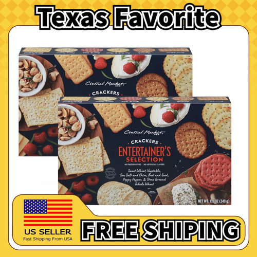 美国直邮Central Market Entertainer's Crackers 混合饼干*2盒