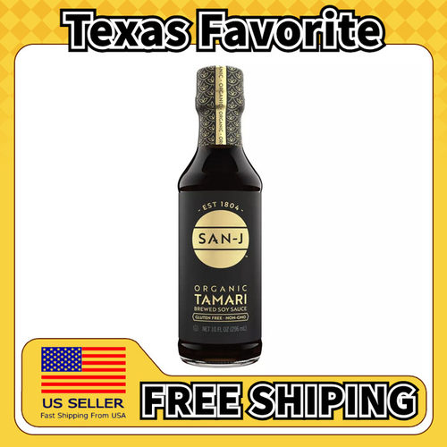 美国直邮San-J Organic Tamari Wheat-Free Soy Sauce 无麸质酱油