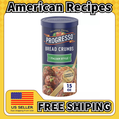 美国直邮Progresso意大利风格面包屑美式烹饪调味料425g