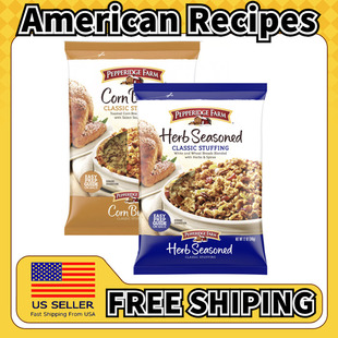 美国直邮Pepperidge Farm Corn Bread Stuffing 玉米面包馅料2包