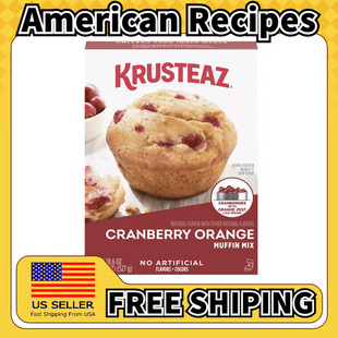 美国直邮Krusteaz Cake Muffin Mix 奶酪肉桂蛋糕玉米松饼预拌粉